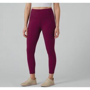 Athleta High-Rise Plum Leggings
